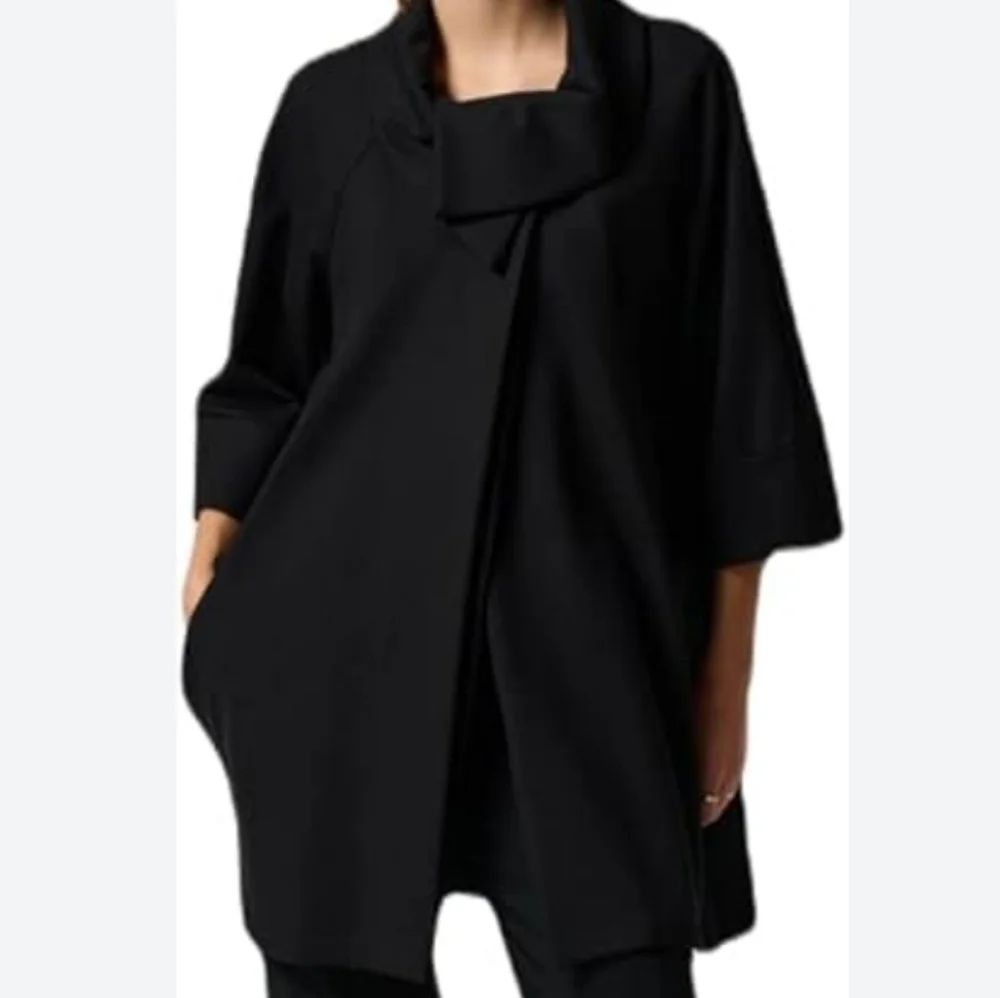Joseph Ribkoff Cowl Neck Wrap Coat